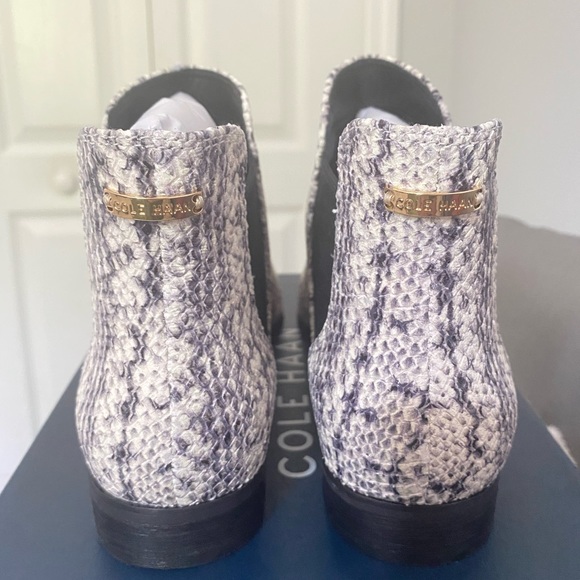 Cole Haan Hara Bootie Python Leather - Picture 3 of 6